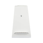 ZSOU 3-In-1 Wireless Charging Stand with Phone, Watch and Earbuds Charger Included, White