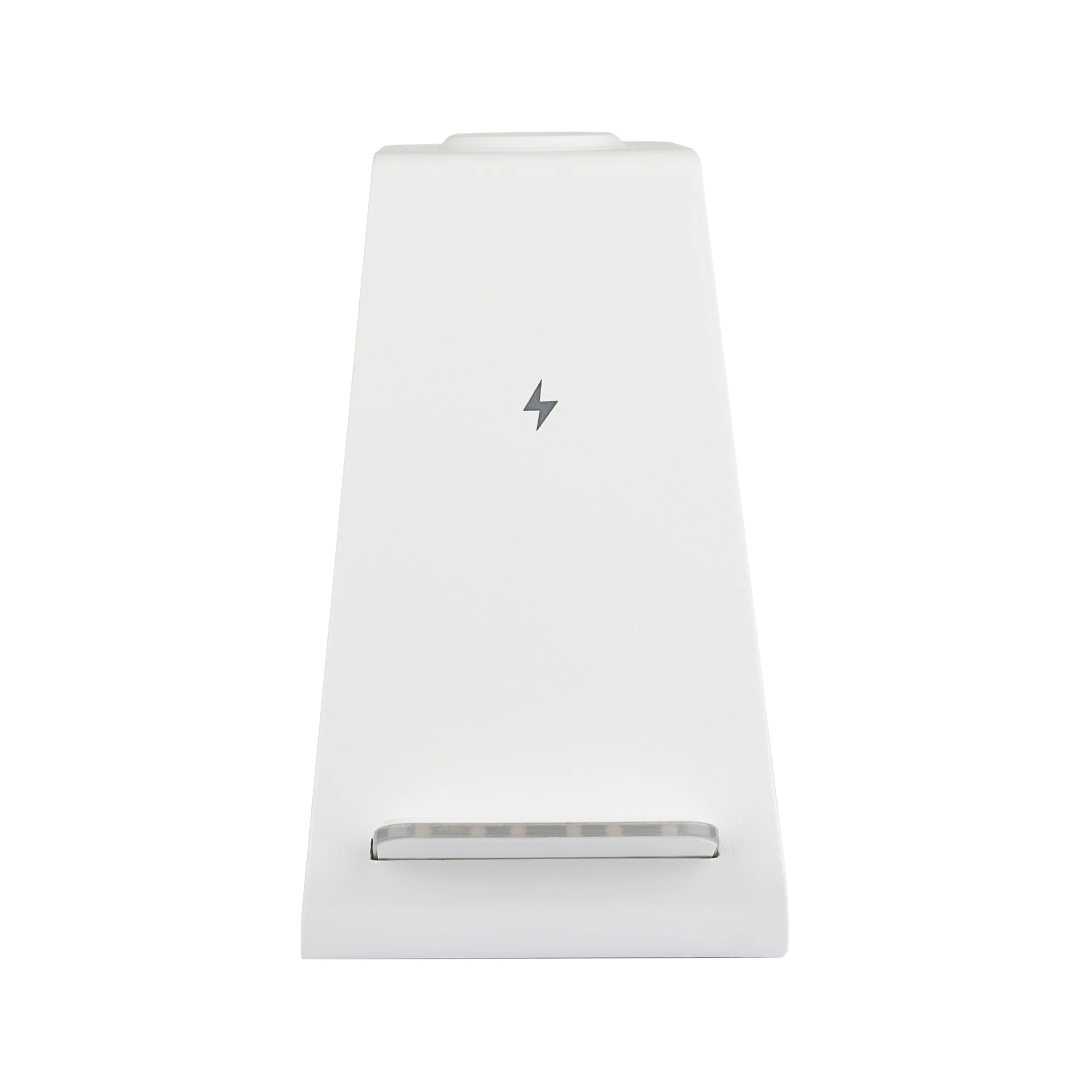 ZSOU 3-In-1 Wireless Charging Stand with Phone, Watch and Earbuds Charger Included, White