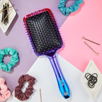 Dream Detangle Paddle Brush Ombre 1Ct No Frizz, Thick Hair