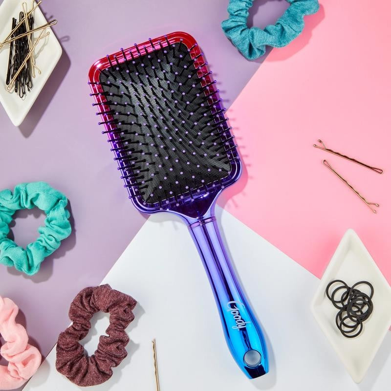 Dream Detangle Paddle Brush Ombre 1Ct No Frizz, Thick Hair