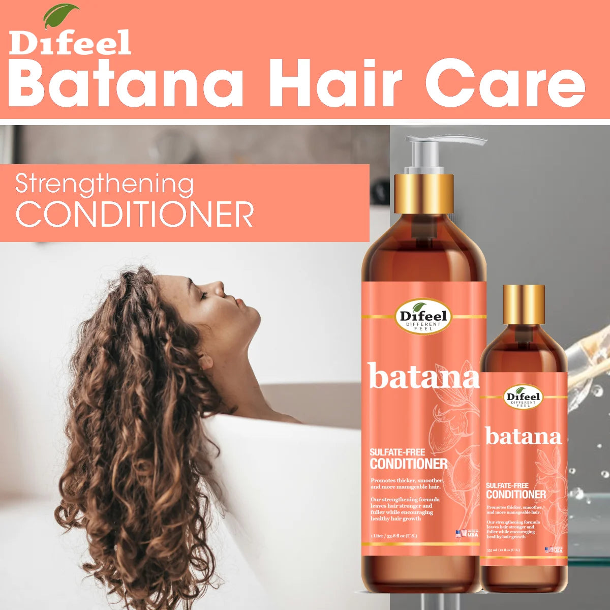 Batana Conditioner 12 Ounces - Sulfate Free Conditioner