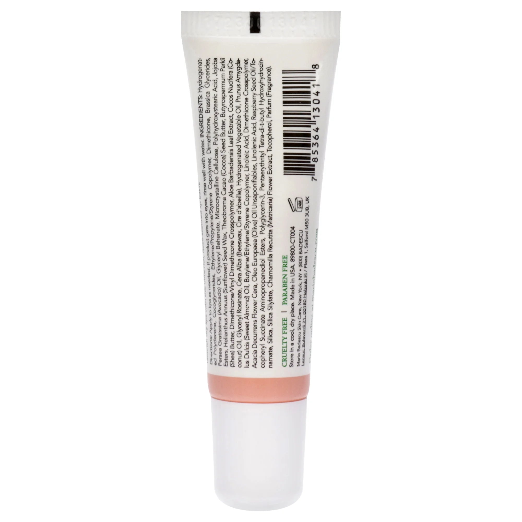 Mario Badescu Lip Balm with Cocoa Butter Oil, Rose