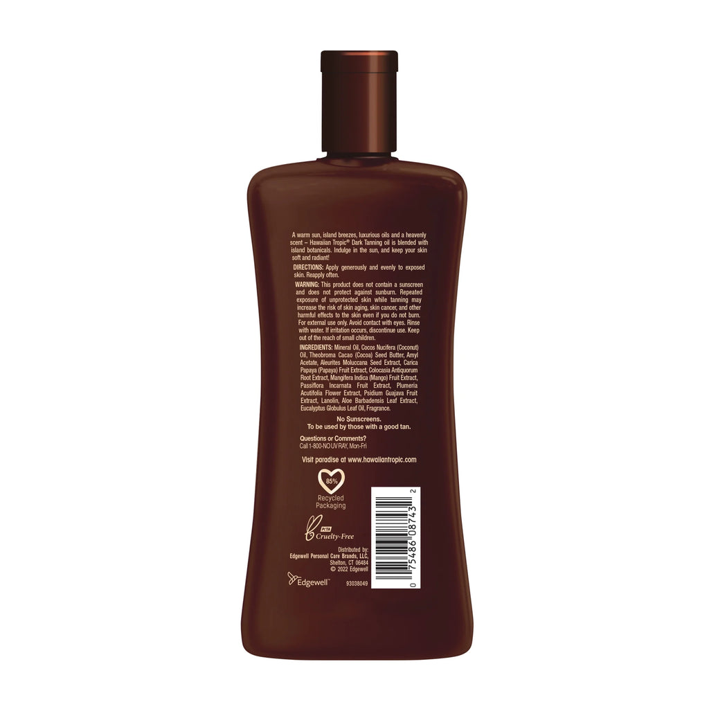 Dark Tanning Oil, 8 Fl Oz