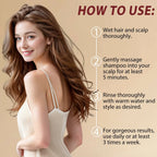 Batana Oil Shampoo,Pure Natural,Deep Cleansing Scalp,Reduces Hair Breakage,300Ml
