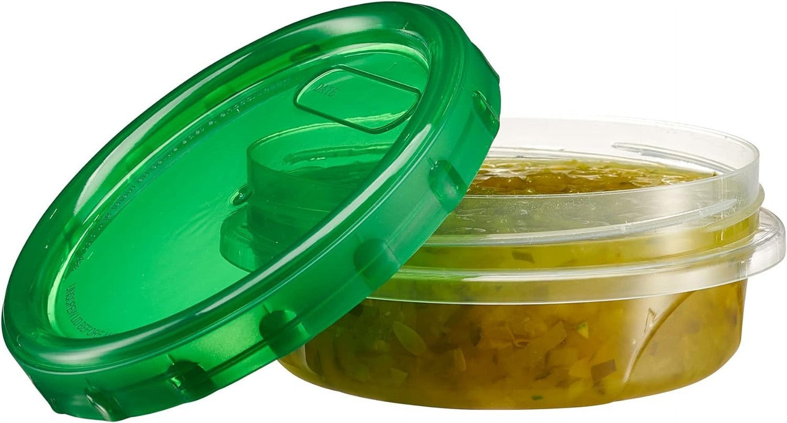 8 Oz Twist Cap Meal Prep Containers Reusable Food Storage Containers with Lids,