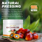 Batana Hair Oil for Women & Men - 100% Pure and Natural - Repair Damage Hair - Restore Hair Health, 220G/7.8Floz