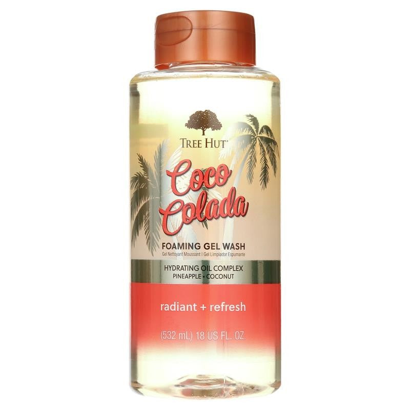 Coco Colada Foaming Gel Body Wash, 18 Fl Oz