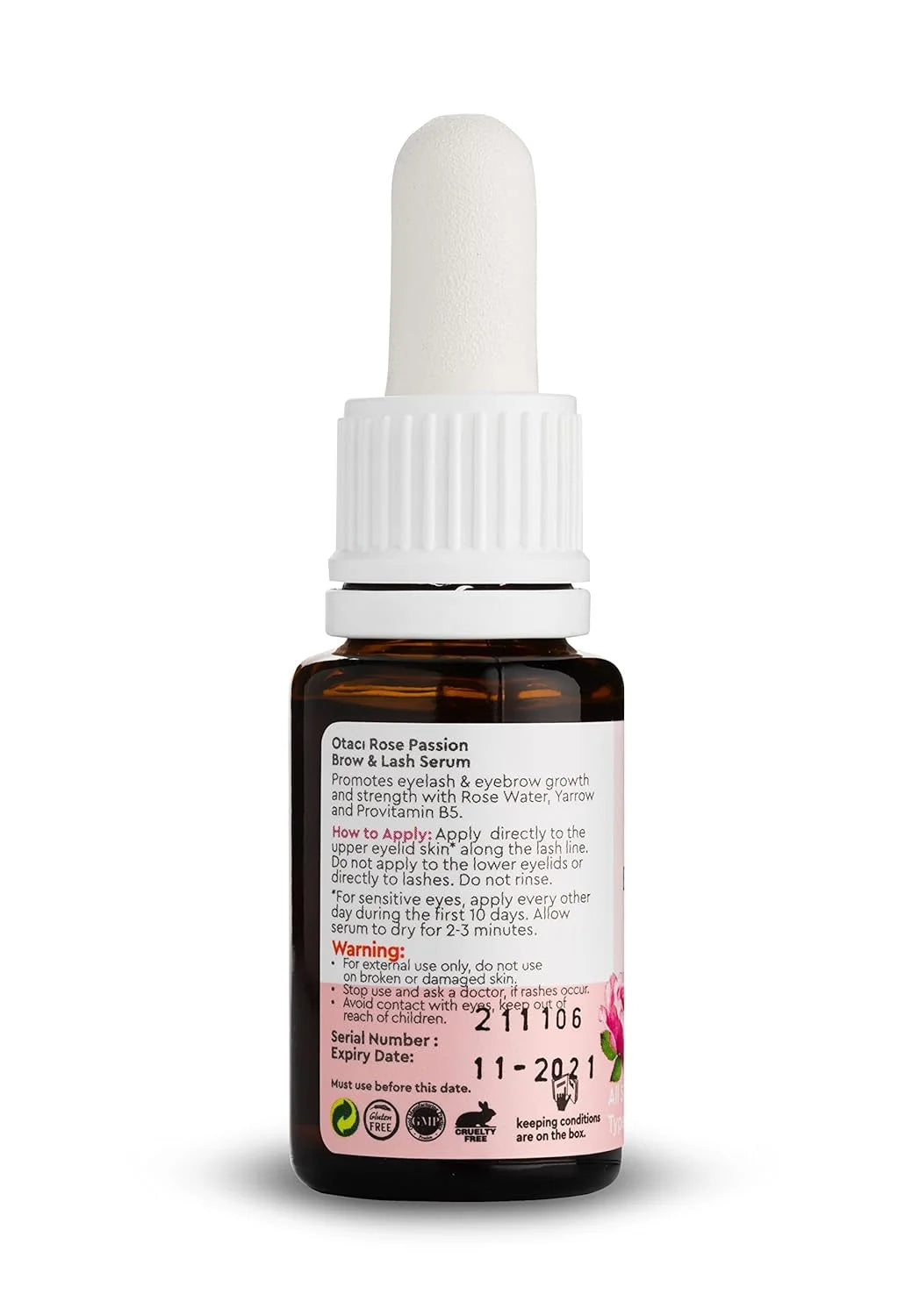 - Rose Passion Brow and Lash Serum 0.50 Fl.Oz