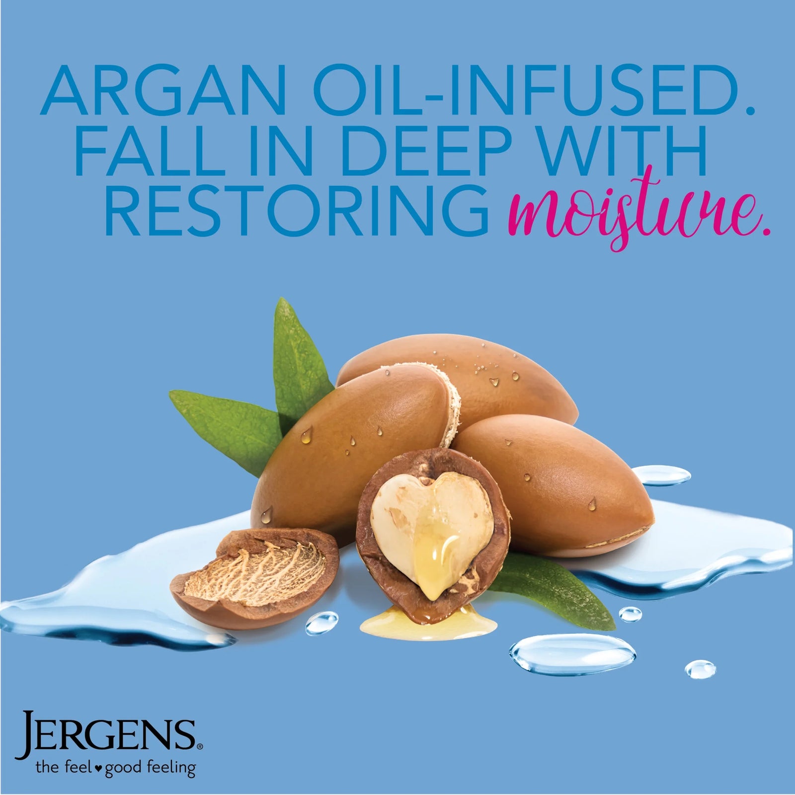 Argan Oil Weightless Wet Skin Body Lotion, Non-Greasy Moisturizer, for Dry Skin,