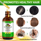 3-IN-1 Rosemary Oil with Black Castor & Batana Oil, 100% Pure & Natural, Hair Care & Skin Care, Organic Cold-Pressed, Cruelty-Free & Vegan, 2.02 Fl Oz