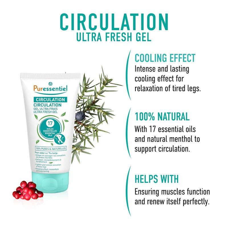 Circulation Ultra Fresh Gel by for Unisex - 4.22 Oz Gel
