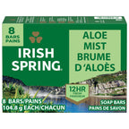 Aloe Mist Deodorant Bar Soap for Men, 12 Hour Fresh Deodorant Soap, 3.7 Oz Bar (8 Pack)