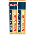 (3 Pack) Burts Bees Vanilla Bean Lip Balm, 2-Pack, 0.15 Oz.