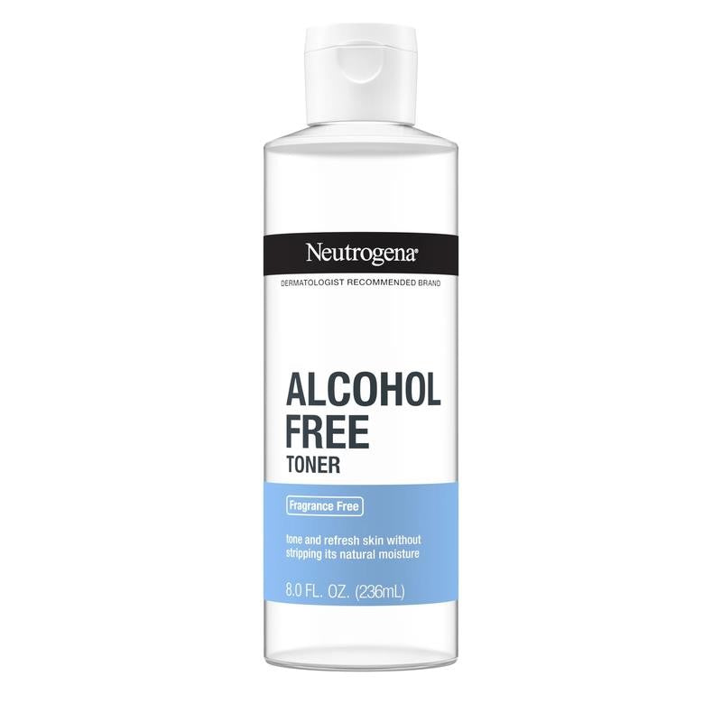 Alcohol-Free Daily Facial Toner, Skin Care for Face, Fragrance Free, 8 Oz