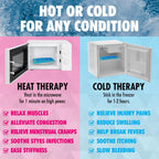 Gel Ice Packs for Injuries Reusable Hot Pack & Cold Pack Compress for Injury, Pa