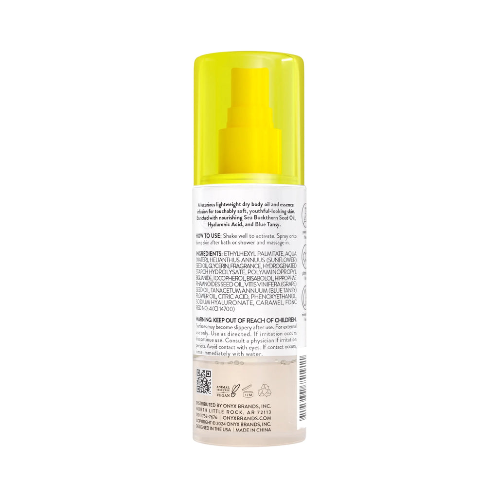 ONYX Professional Hydrating Dry Body Oil & Essence Duo, Sandalwood Vanilla, 3.7 Fl Oz