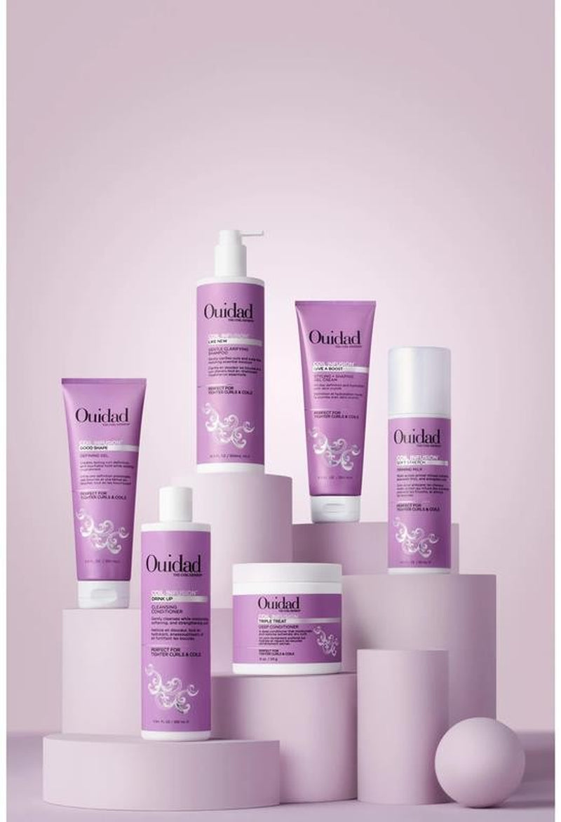 Coil Infusion Triple Treat Deep Conditioner for Women & Men with Tighter Curls &