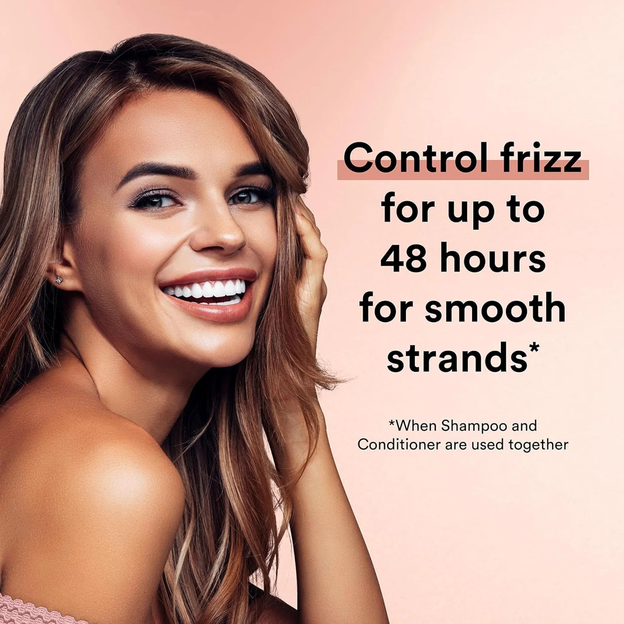 Suave Professionals Keratin Infusion Smoothing Shampoo and Conditioner with Pump 28 Oz 2 Count