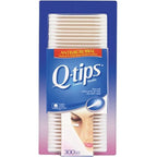 2-Pack Q-Tips Cotton Swabs, Antibacterial, 300 Each