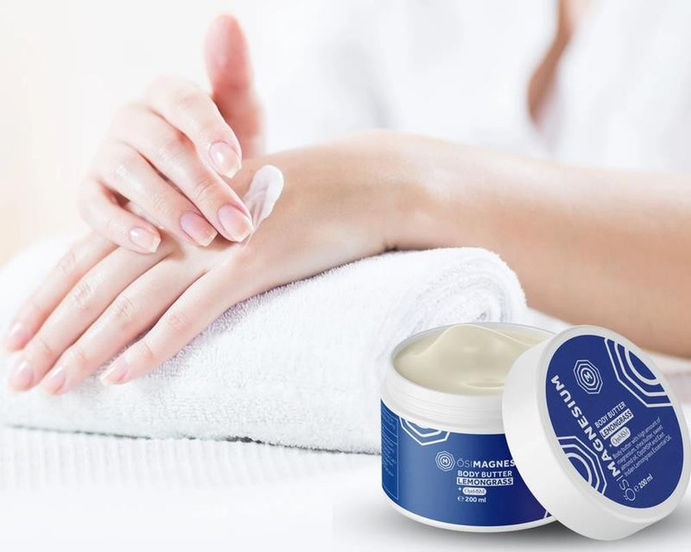 Body Butter + Optimsm + Lemongrass - 6.76Oz