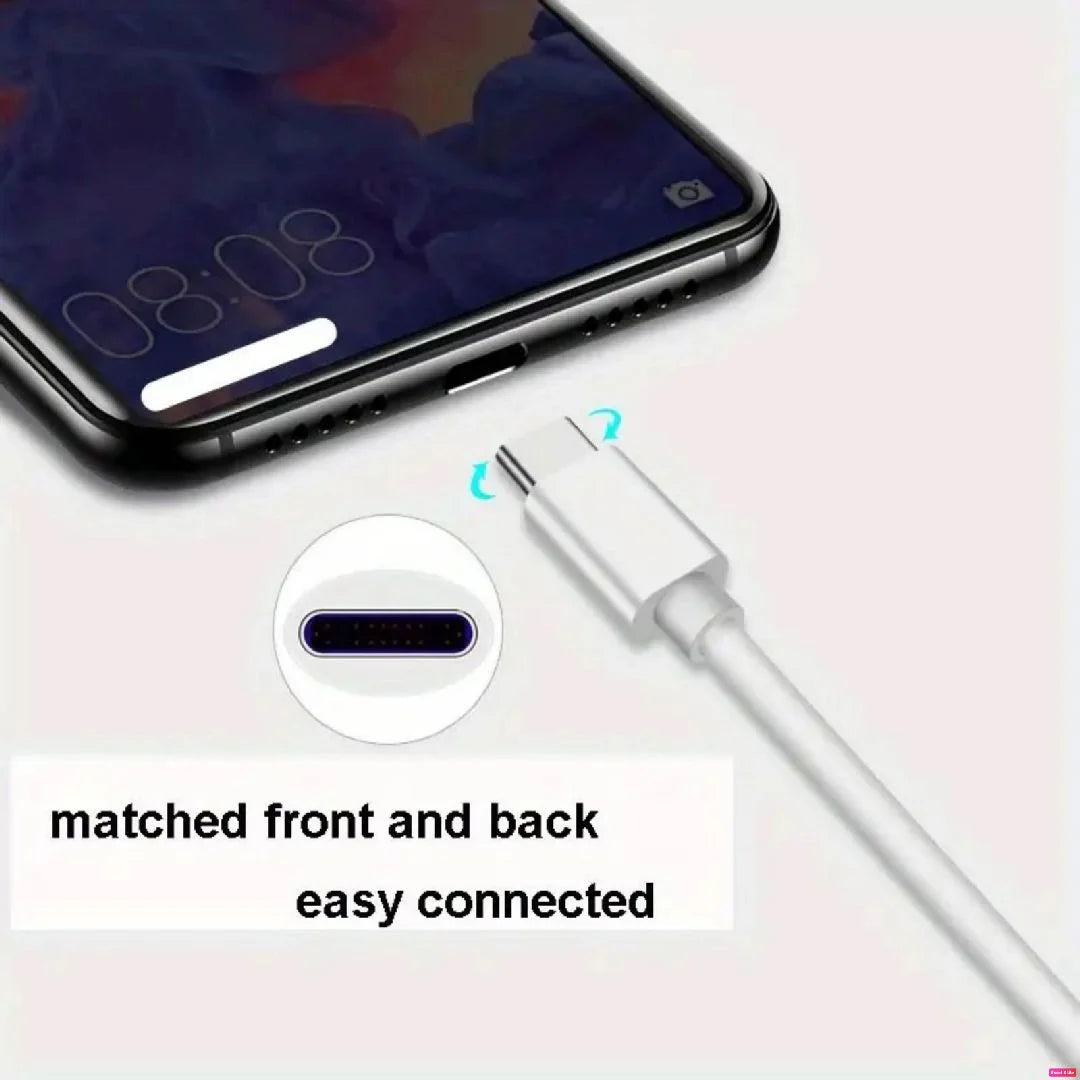 20W USB-C Fast Charger with Type-C Cable – Compatible with Iphone, Ipad & Android Devices