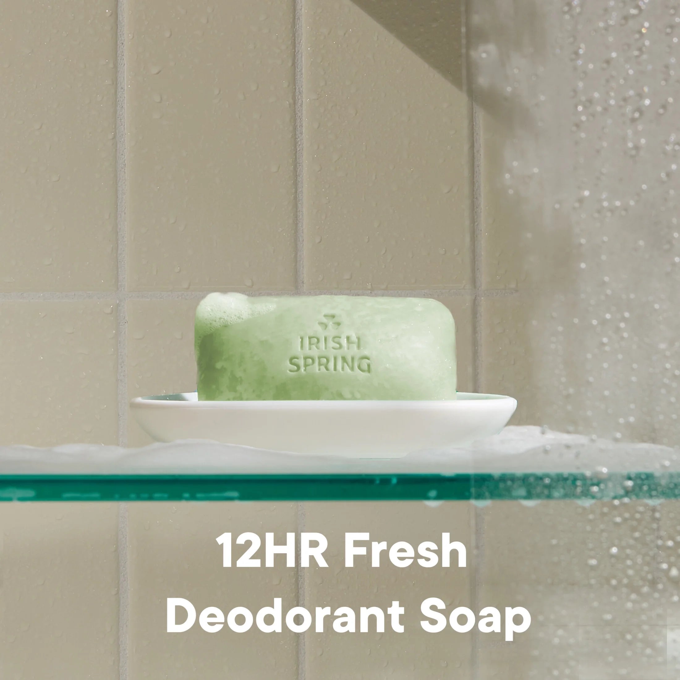 Aloe Mist Deodorant Bar Soap for Men, 12 Hour Fresh Deodorant Soap, 3.7 Oz Bar (8 Pack)