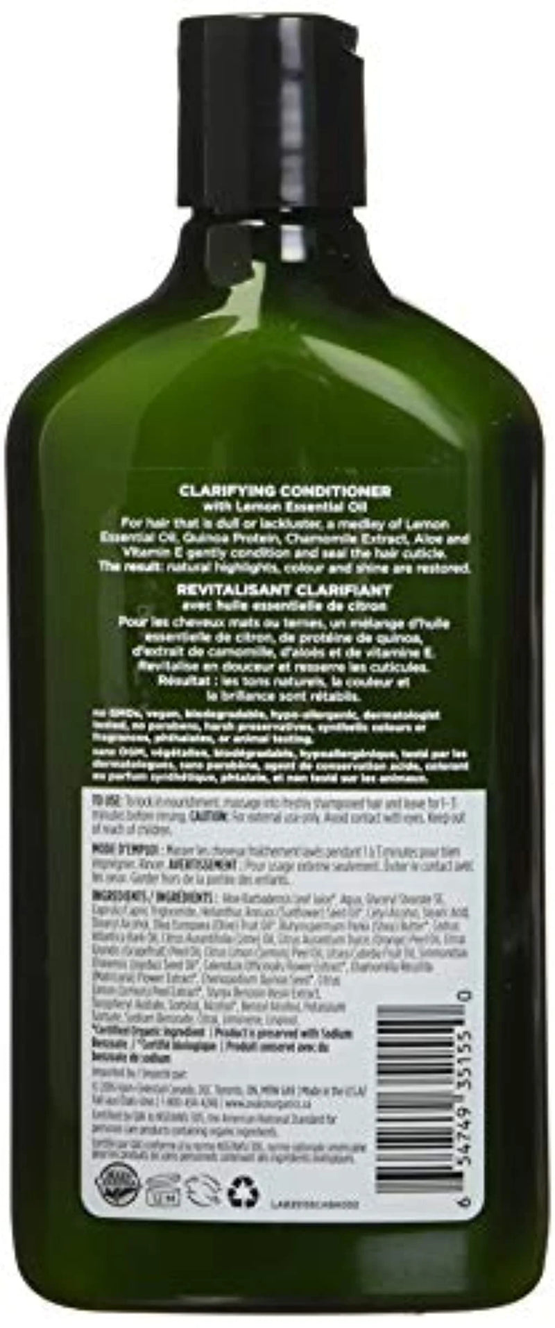 Conditioner, Clarifying Lemon, 11 Oz