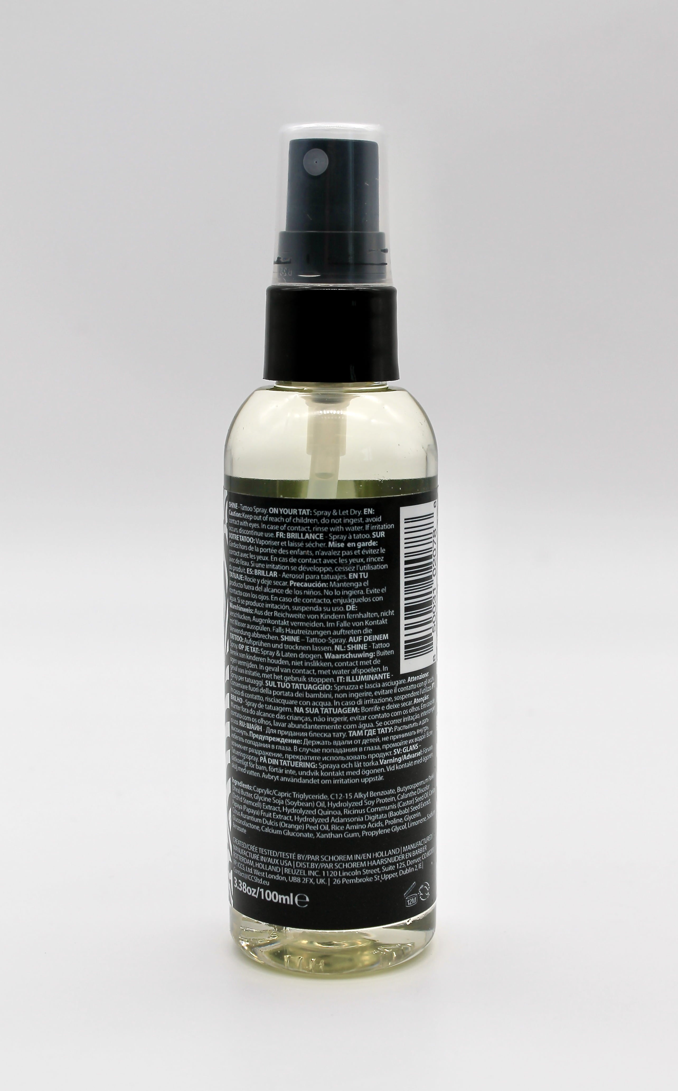 Reuzel SHINE Tattoo Spray – 3.38Oz/100Ml