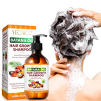 Batana Oil Hair Shampoo,Pure Plant Extracts Cleansing and Nourishing Scalp Shampoo,Daily Hair Cleaning & Care,Unisex,10.1 Fl.Oz