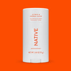Native Deodorant, Aluminum Free, Citrus & Herbal Musk, Deodorant for Men and Women, 2.65 Oz
