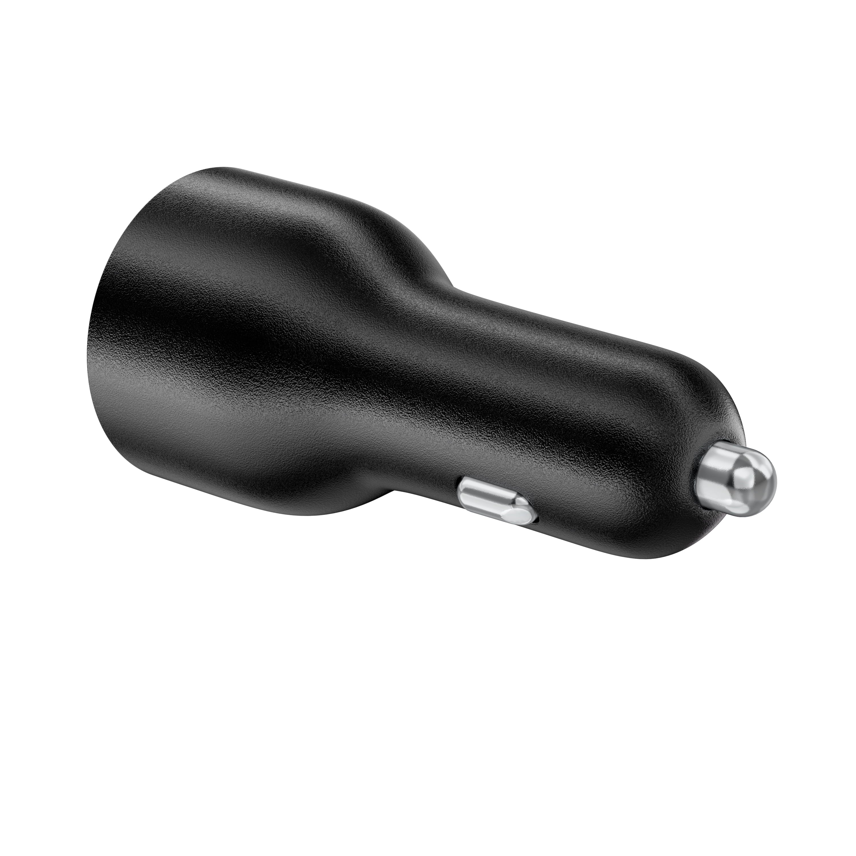Onn 32W Dual USB-C and USB-A Port Car Charger with 3Ft C-C Cable ,USB-IF Certified, Black - Compatible with Iphone 17/16/15 Series, Samsung Galaxy, Note, Pixel Devices Ipad Pro, & More