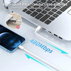 Iphone Charger, 2 Pack 20W PD White Fast Charger Block with 6Ft Fast Charging Cables Compatible with Iphone 14/13/12/11