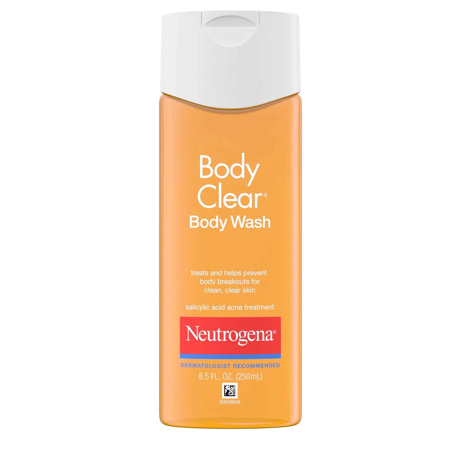 Body Clear Acne Body Wash, 2% Salicylic Acid, 8.5 Fl. Oz