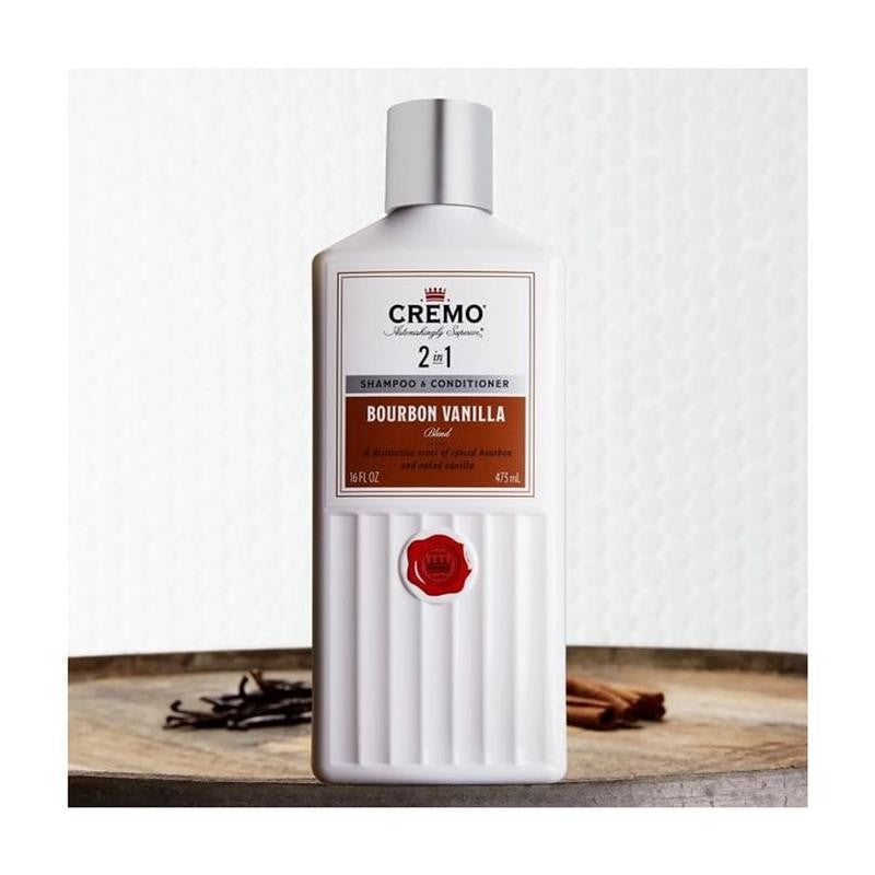 2-In-1 Men'S Shampoo & Conditioner, Bourbon Vanilla Scent, 16 Fl Oz