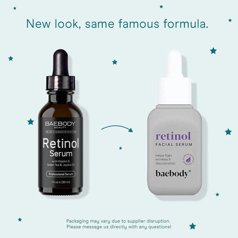 Critically Acclaimed Retinol Topical Facial Serum with Vitamin E, Hyaluronic Aci