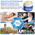 2 Pack Magnesium Sleep Cream,Magnesium Lotion Enriched with Lavender, Vitamin E,Improve Sleep Quality,Topical Magnesium Oil Cream for Feet, Legs or Arms