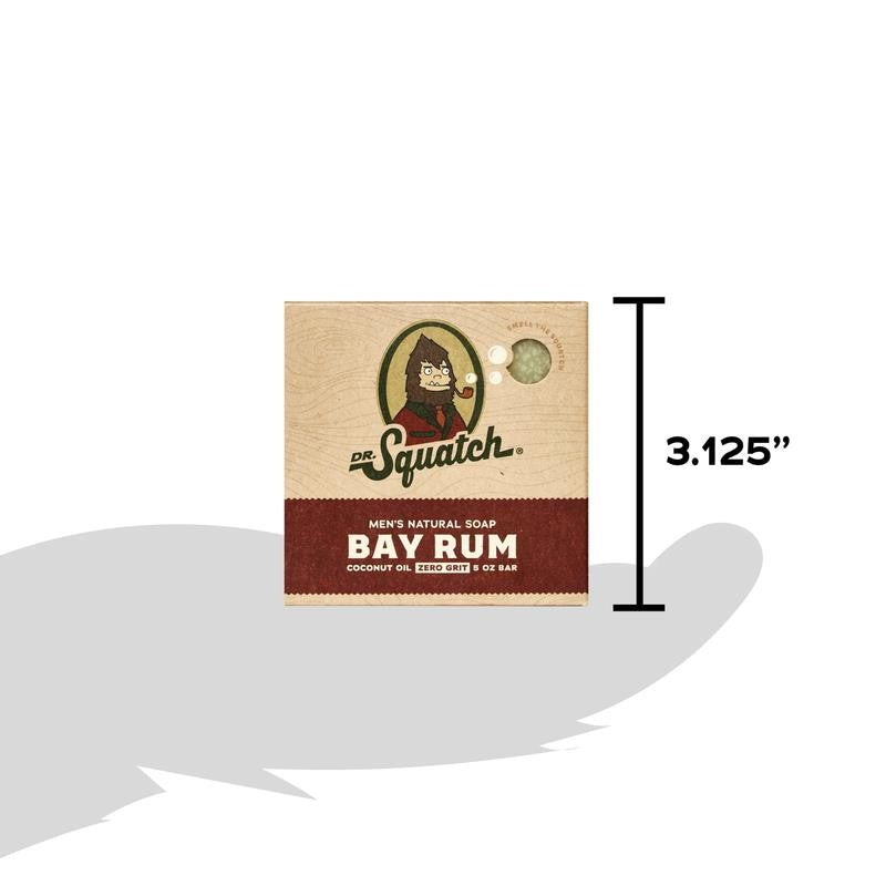 Bay Rum Natural Bar Soap for Men, 5 Oz