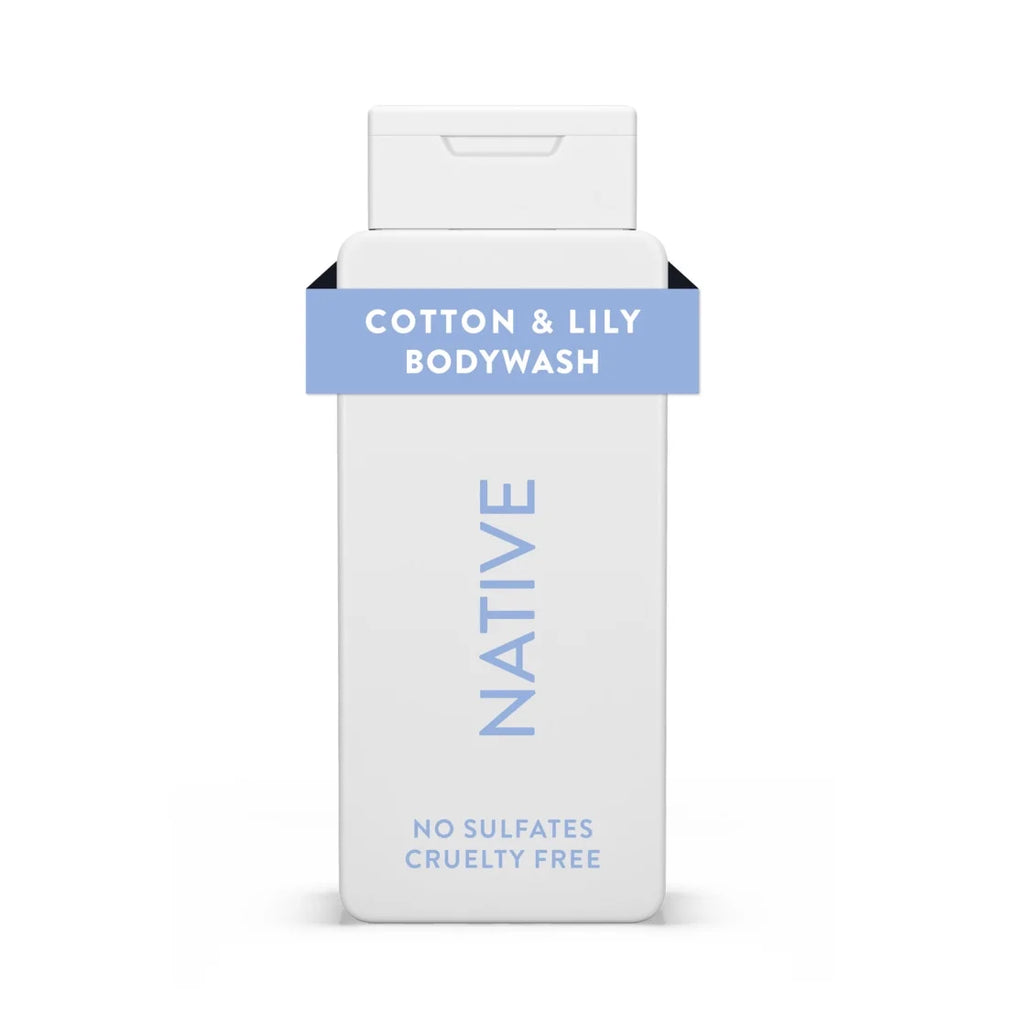 Native Cotton & Lily Body Wash 18Oz