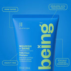 Being NOURISH + SHINE Daily Clean Shampoo with Shea Butter and Aloe Extract, 12