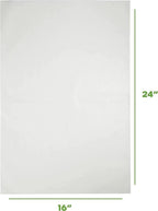 16X24In White Parchment Paper Sheets Baking Supplies, 100-Pack