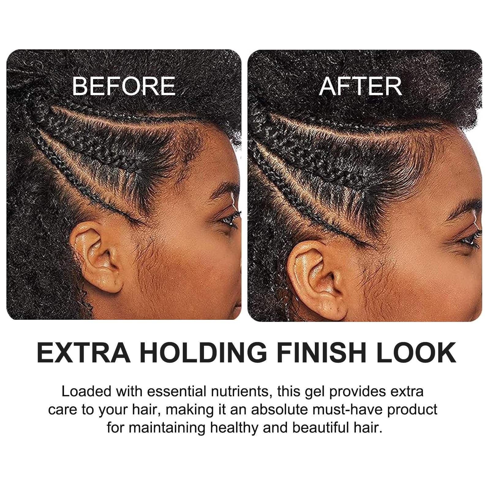 2 Pack Hair Gel Rosemary Edge Style Gel for Women and Men 120G/4.04Oz, Maximum