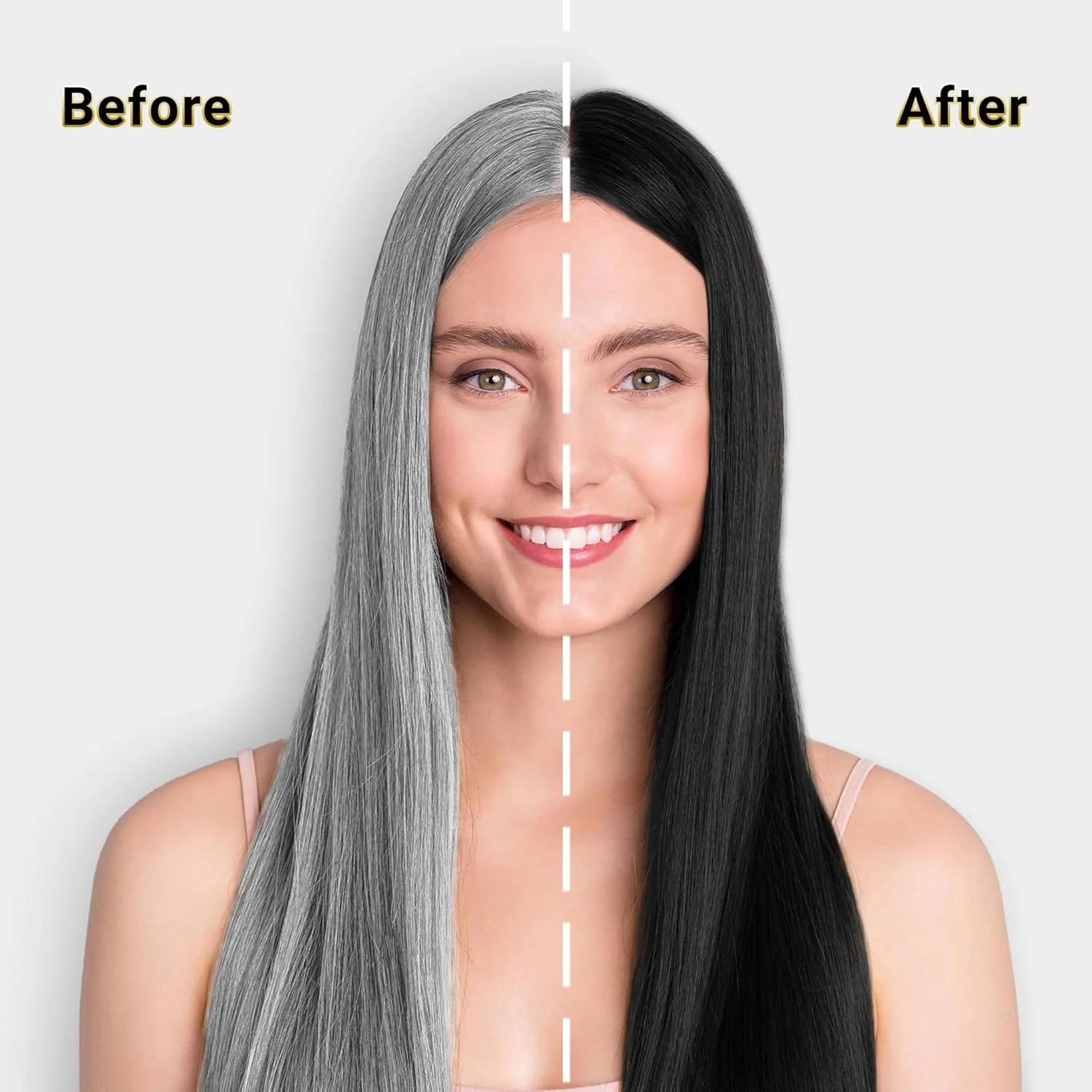Black Ppd-Free Shampoo for Gray Hair, Travel-Friendl
