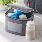 Parent'S Choice Breast Milk Cooler Bag, Heather Gray