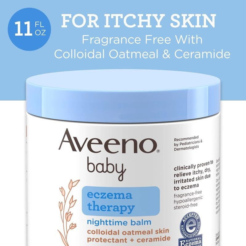 Baby Eczema Therapy Nighttime Body Balm, Hypoallergenic