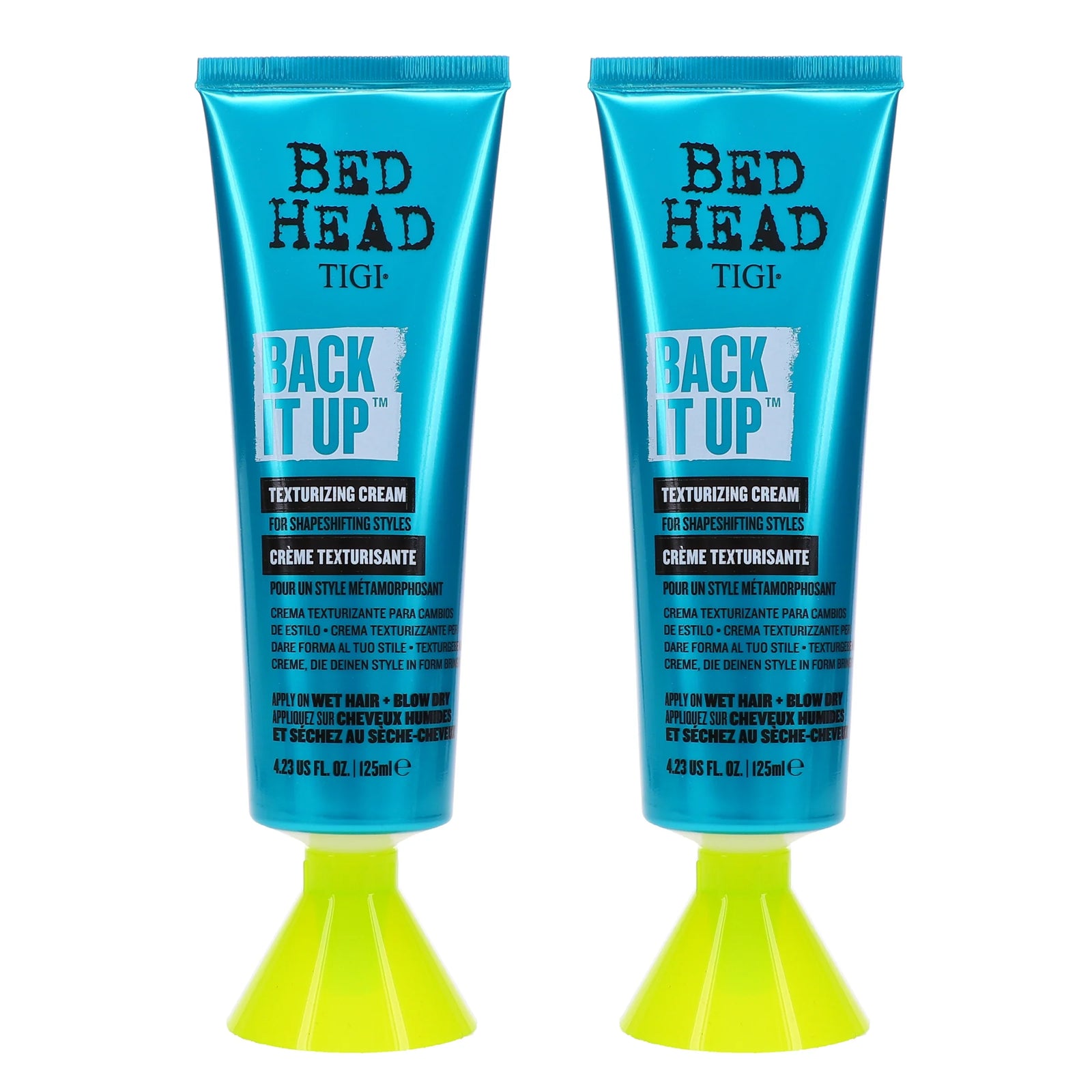 Bed Head Back It up Texturizing Cream 4.23 Oz 2 Pack