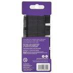 Bobby Pins, Slide Proof Grip, Secure Hold Hair Pins, for All Ages, Black, 90 Ct