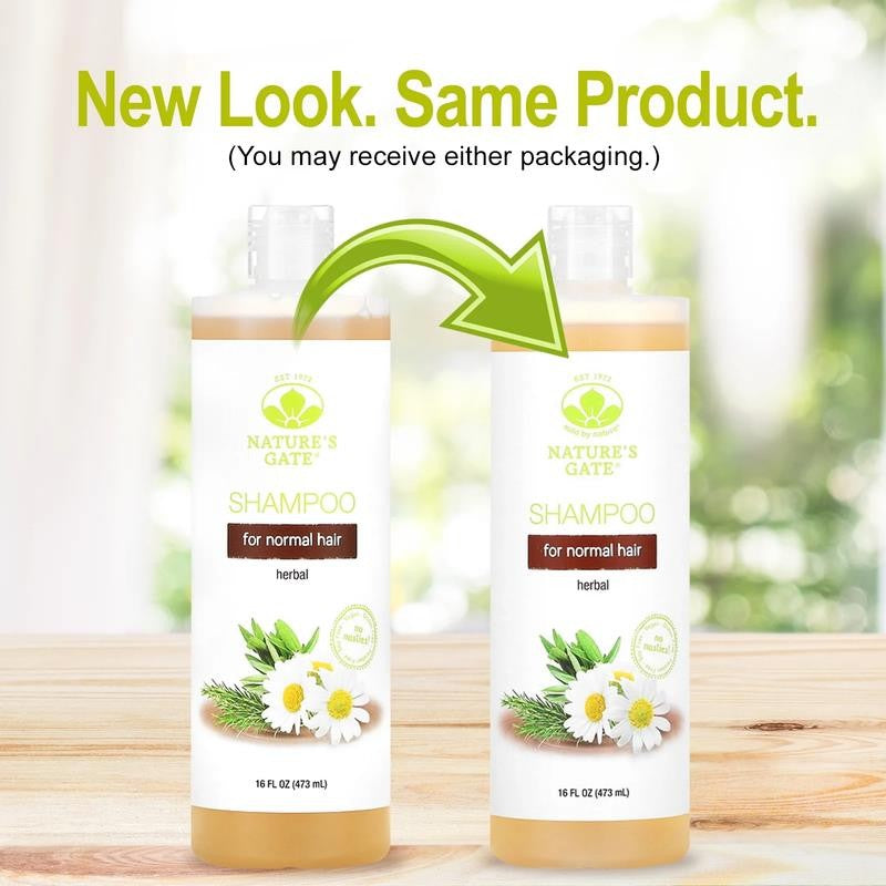 (Nature'S Gate), Herbal Shampoo for Normal Hair, 16 Fl Oz (473 Ml)