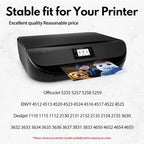 63XL Ink Cartridge Combo Pack Compatible for HP 63 Ink 63XL Ink Cartridges Black