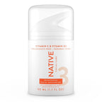 Native Facial Moisturizer with Vitamin C and Niacinamide, Brightening, SPF 30, 1.7 Oz