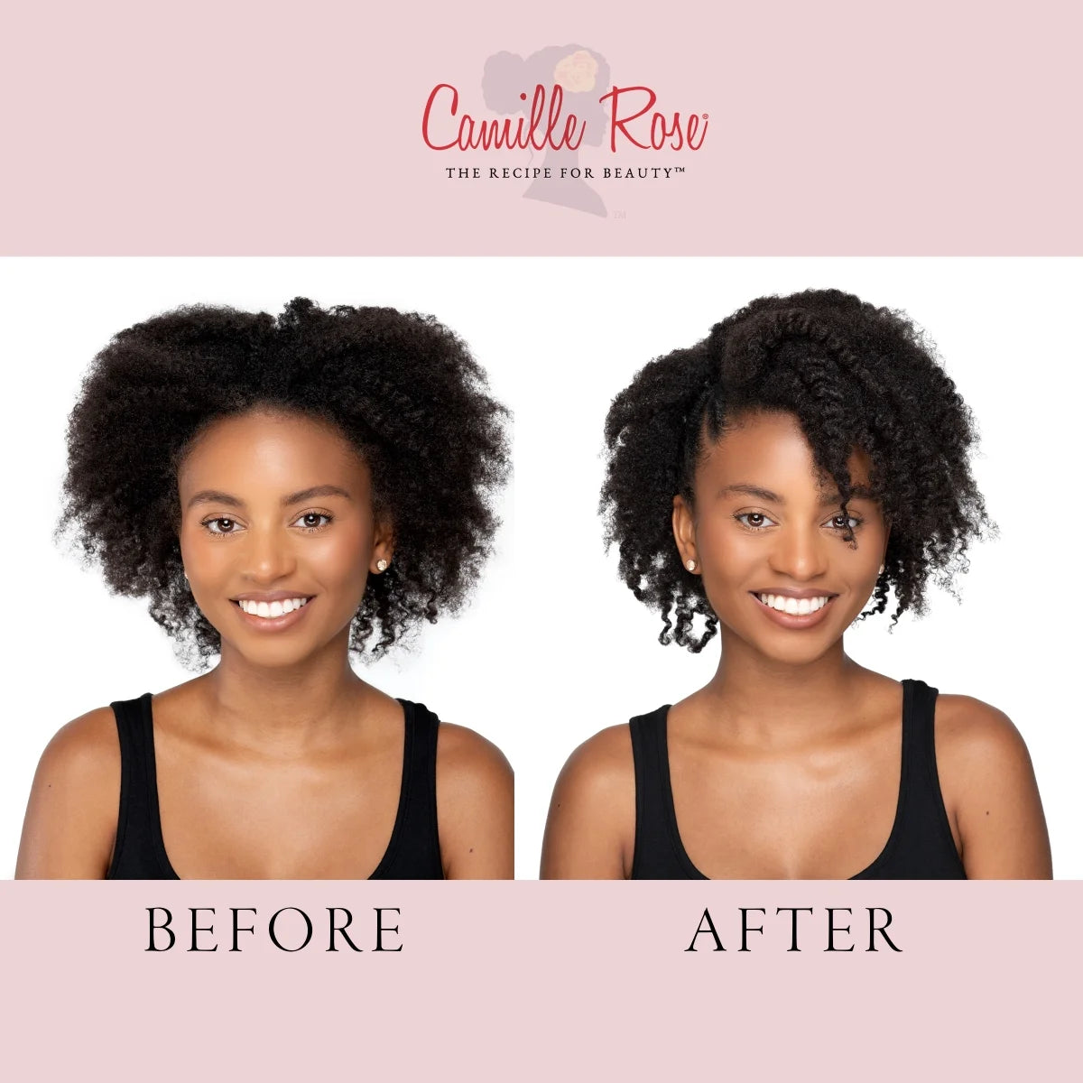 (2 Pack) Camille Rose Black Castor Oil + Chebe Buttercream 8 Oz, All Hair Type